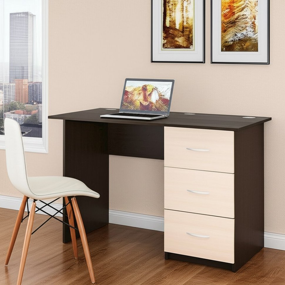 Стол письменный Сити-1 ТЭКС (Венге)