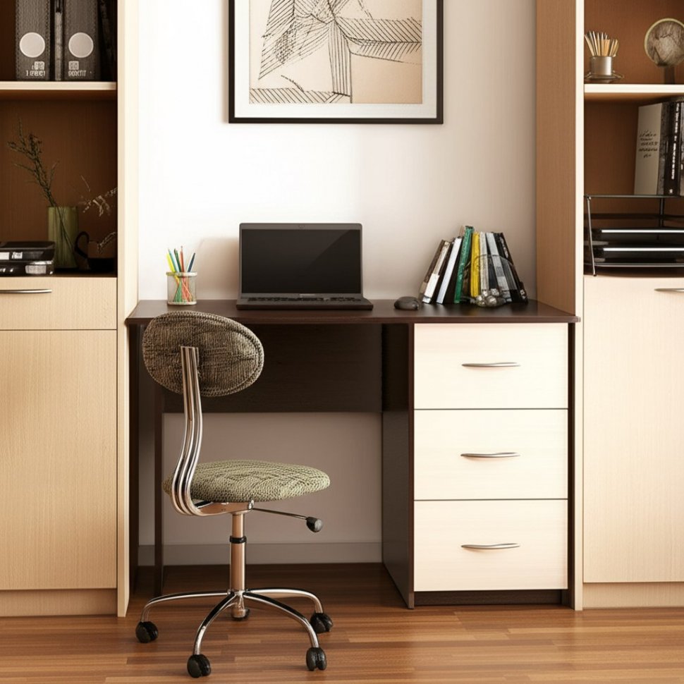 Стол письменный Сити-1 ТЭКС (Венге)