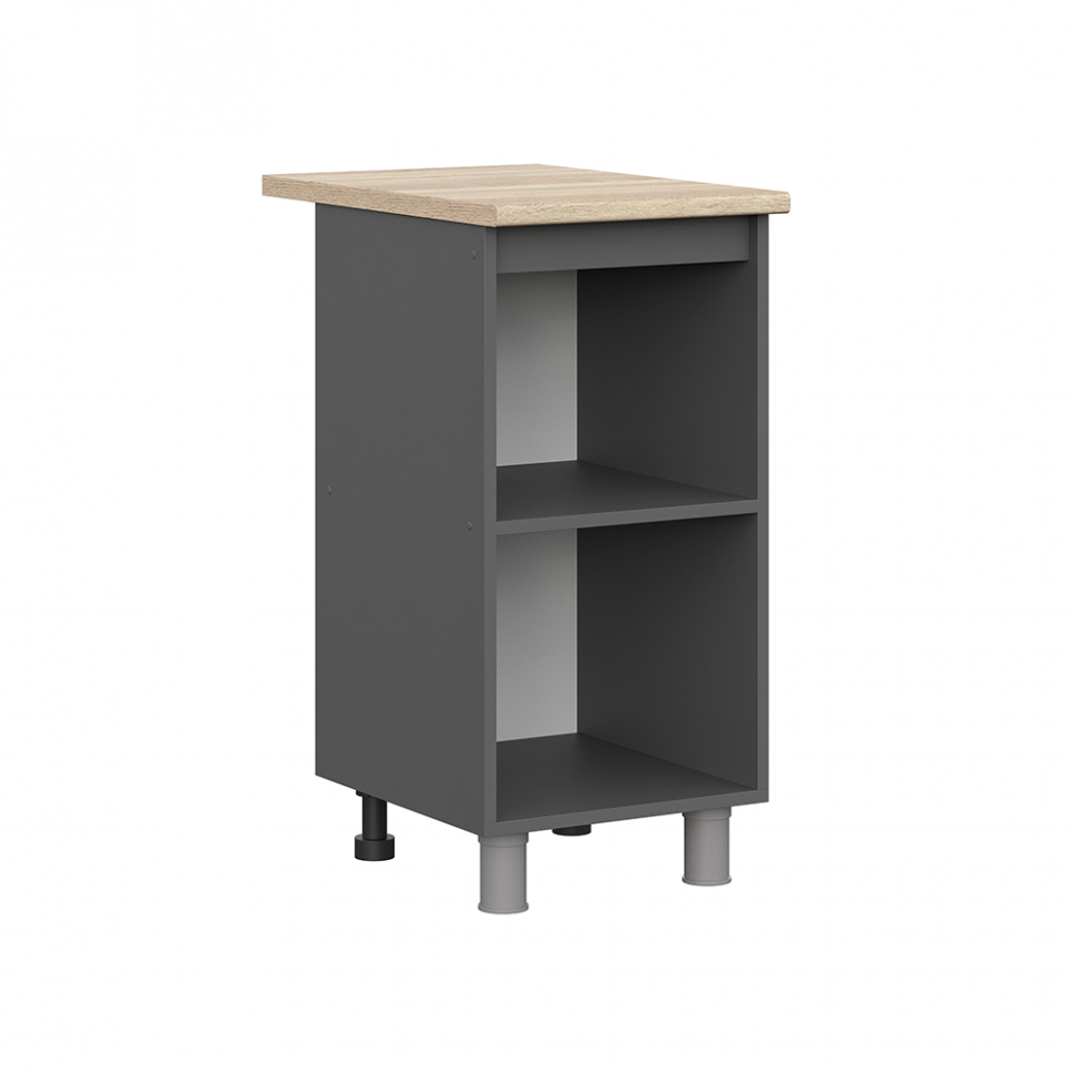 Модульная кухня Денвер 1,4 м, Графит