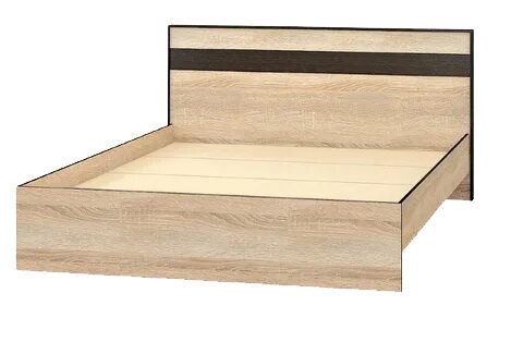 Кровать 140х200 с настилом ДСП Лирика (ТЭКС)