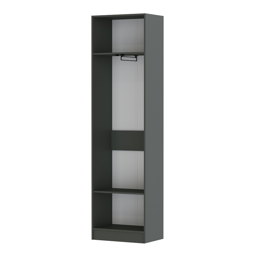 Шкаф для одежды Руэлла, Графит серый
