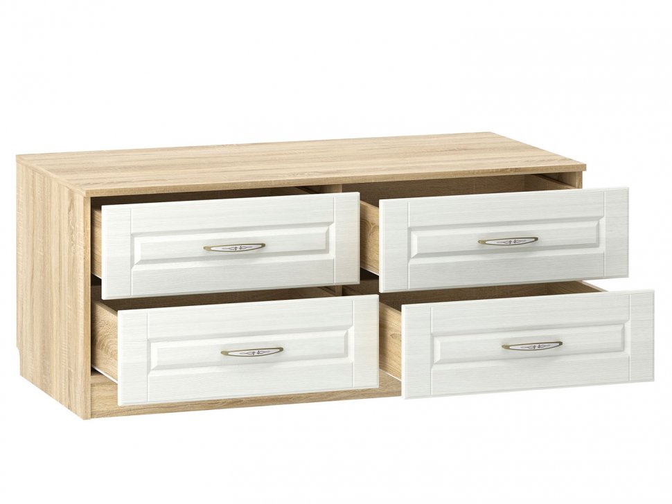 Гостиная Оливия 5 Дуб Сонома/белое дерево