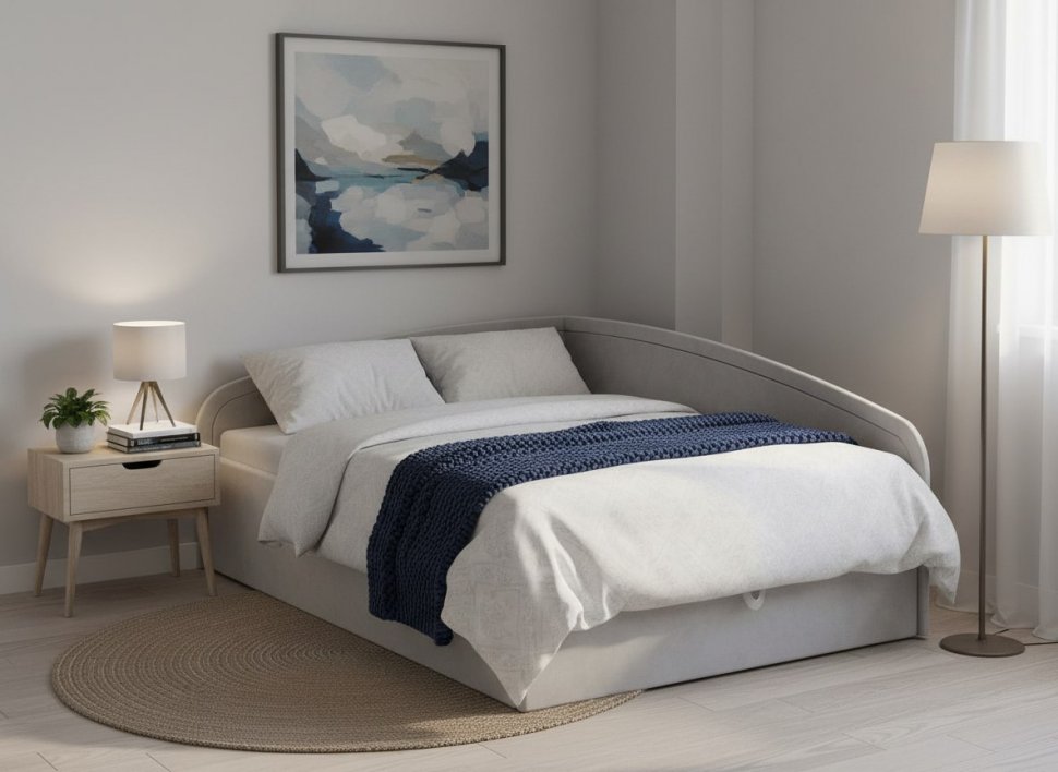 Тахта Адель 1200 модель 061 Ультра Смог