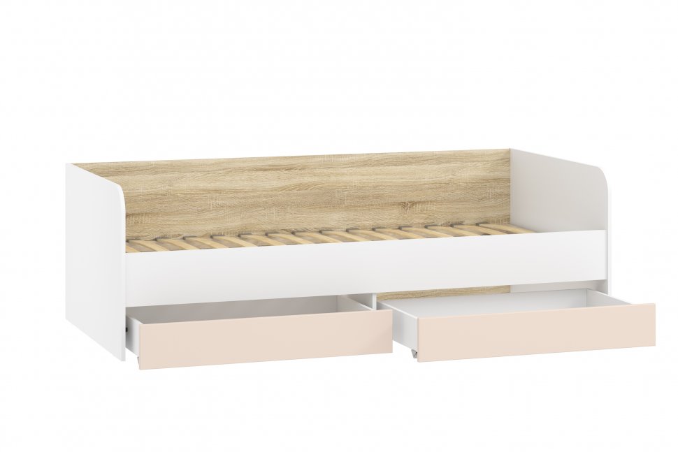 Детская Банни-2 белый/дуб сонома/бисквит