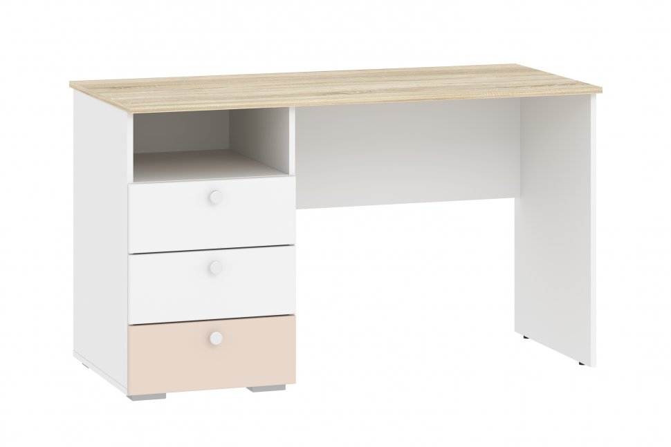 Детская Банни-2 белый/дуб сонома/бисквит