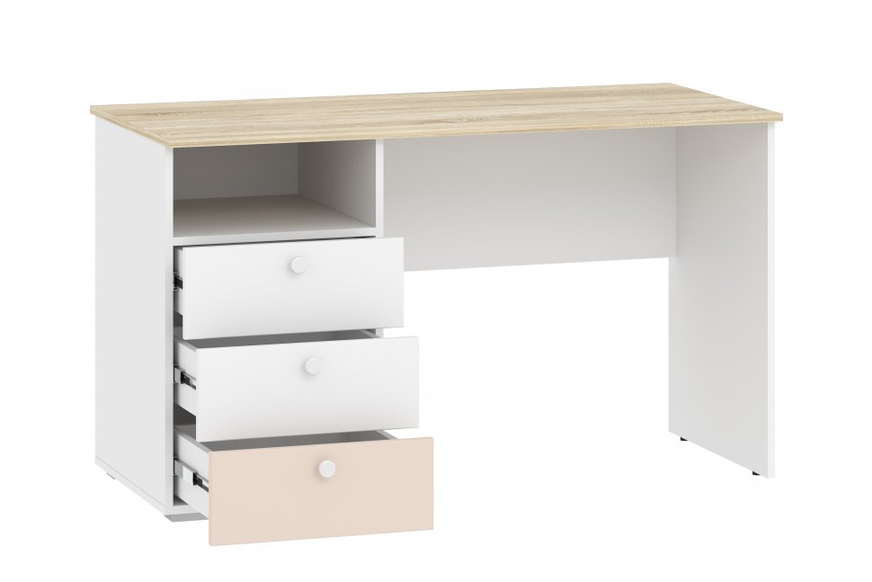 Детская Банни-2 белый/дуб сонома/бисквит