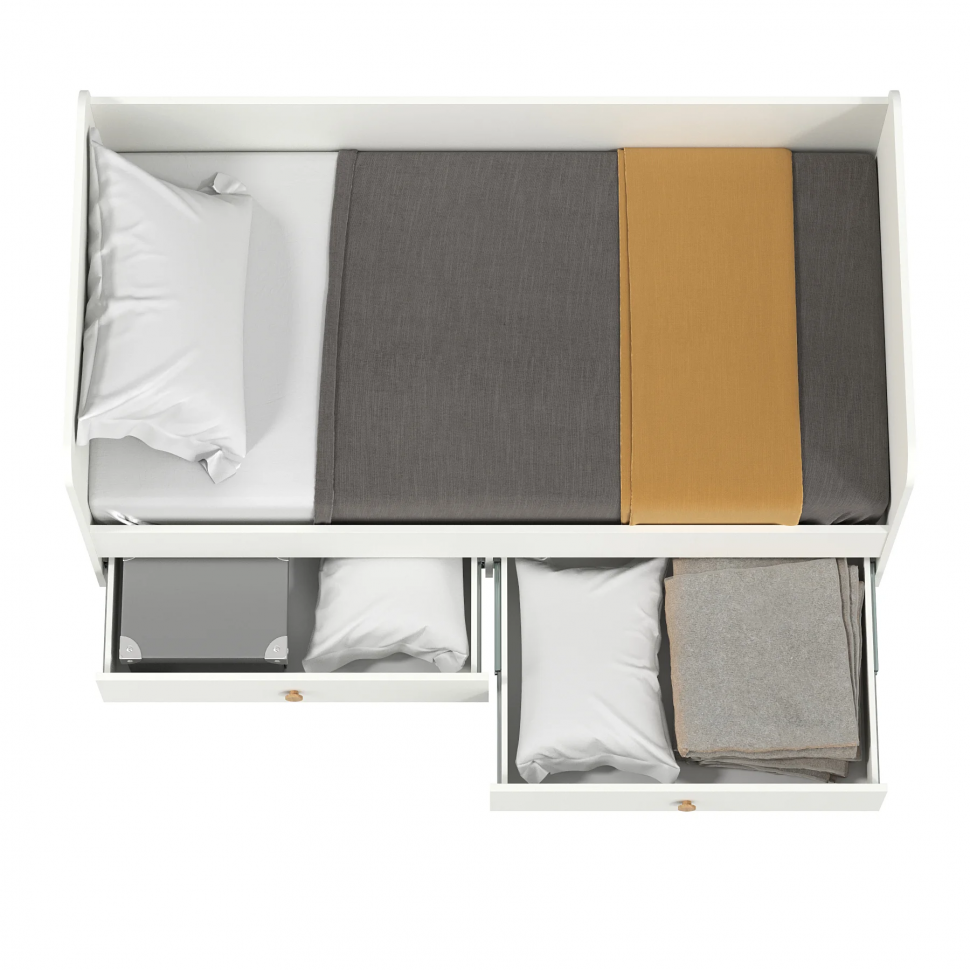 Джастин Кровать 11.55 белый