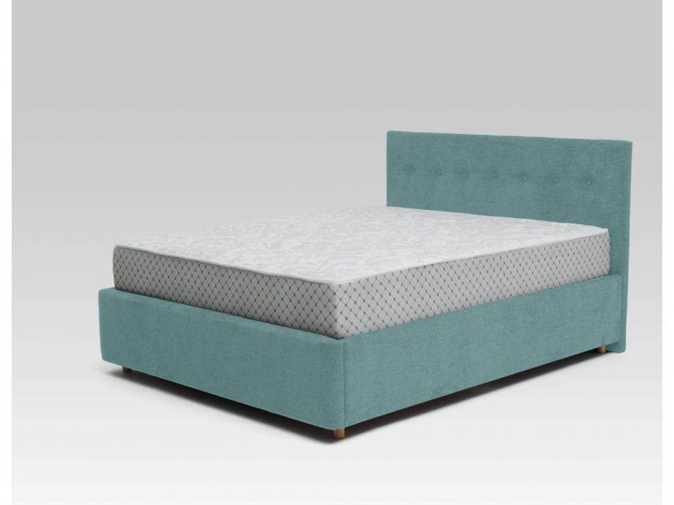 Кровать Nova 1600 с под. механизмом / бирюза №21
