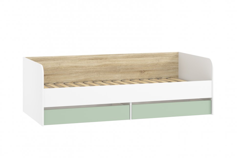 Детская Банни-2 белый/дуб сонома/макарун