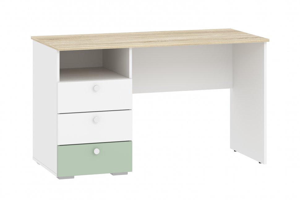 Детская Банни-2 белый/дуб сонома/макарун