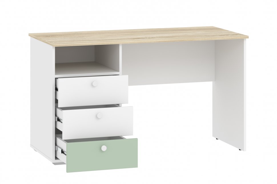 Детская Банни-2 белый/дуб сонома/макарун