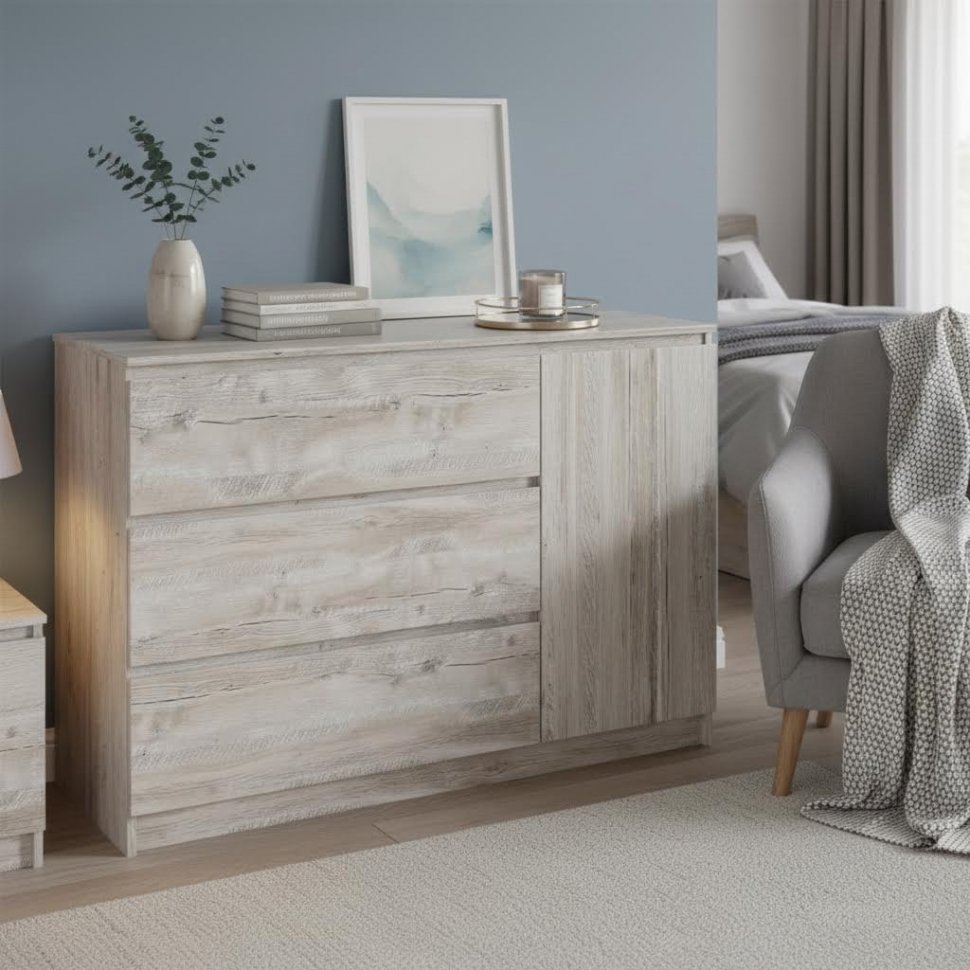 Комод Т-3Р Дуб Юкон