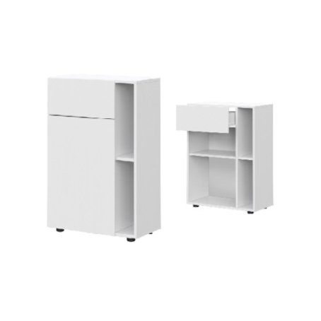 Тумба для обуви Страйк (Арника) Белый текстурный