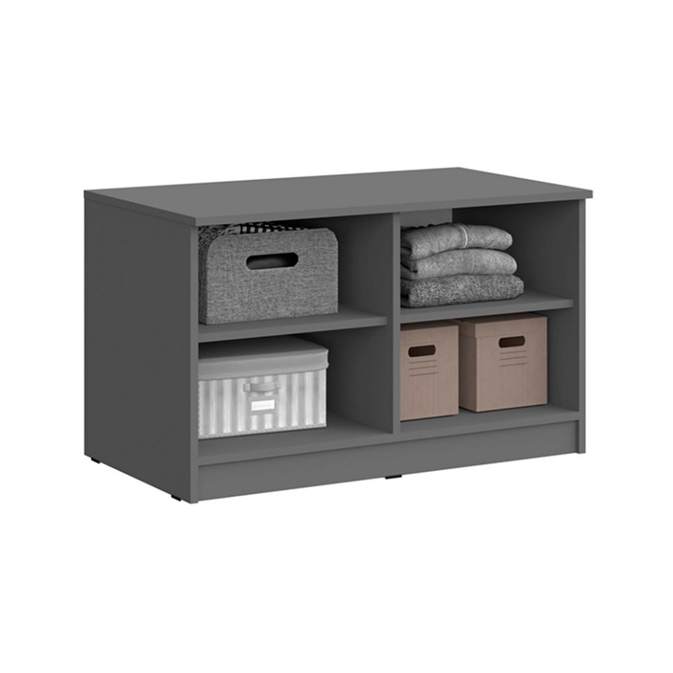 Антресоль (тумба) 900 Челси (МИФ) Графит