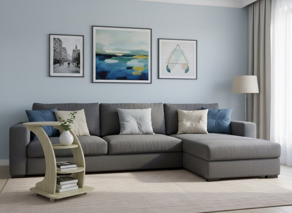 Престиж 5 стол журнальный Дуб Сонома