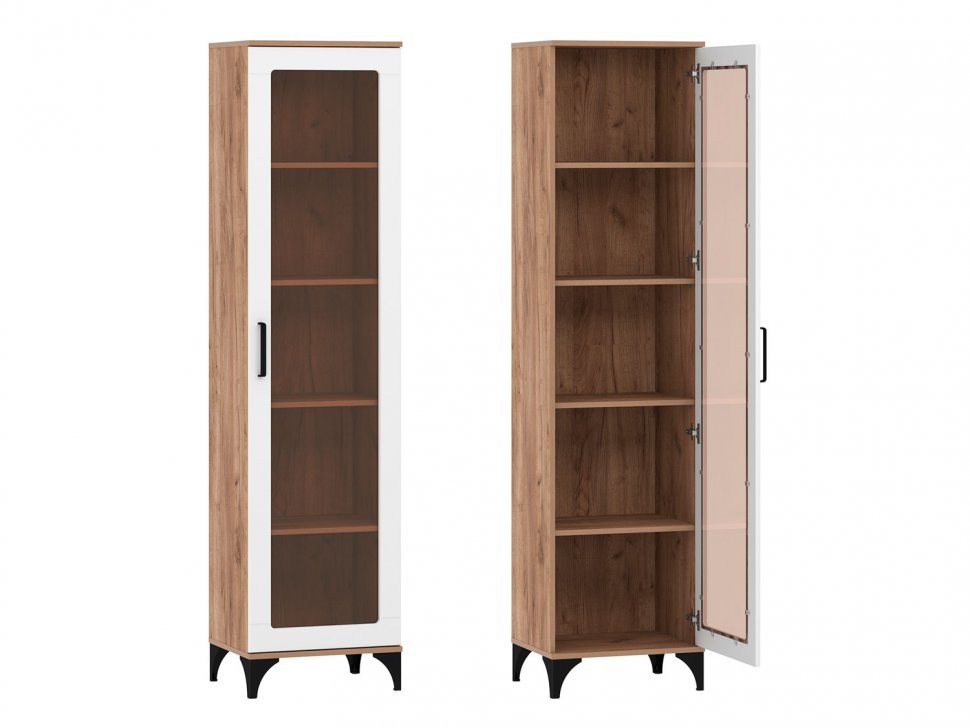 Марсель гостиная комплектация 2 Дуб Крафт табачный/Меренга