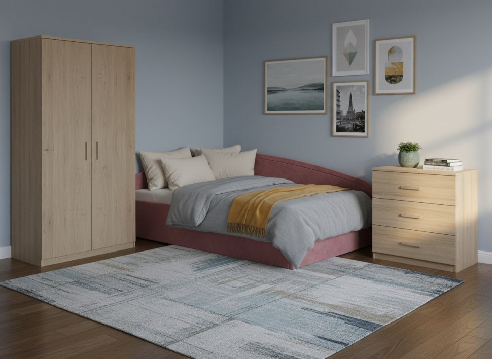 Тахта Адель 1200 модель 061 Ультра Коралл