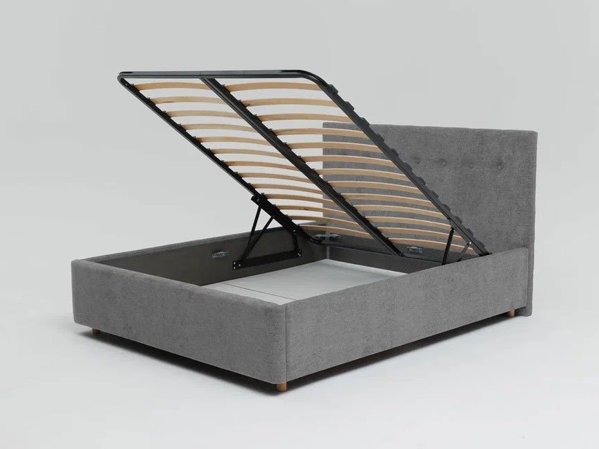 Кровать Nova 1600 с под. механизмом / серый №25