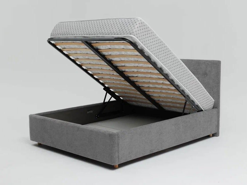 Кровать Nova 1600 с под. механизмом / серый №25