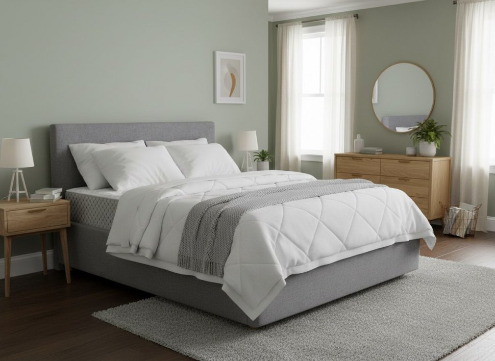 Кровать Nova 1600 с под. механизмом / серый №25