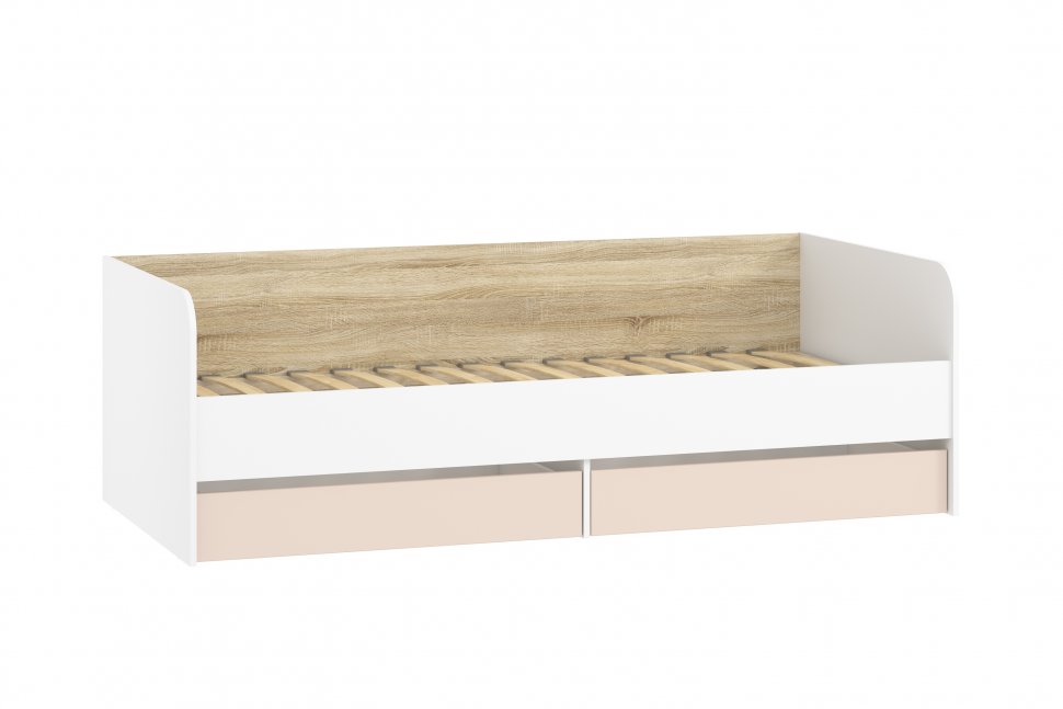 Детская Банни-3 белый/дуб сонома/бисквит