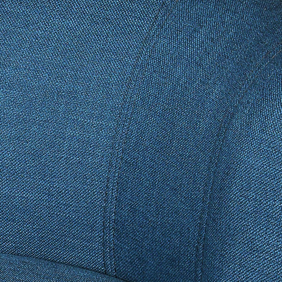 Кресло Жирон (Синий/Орех)