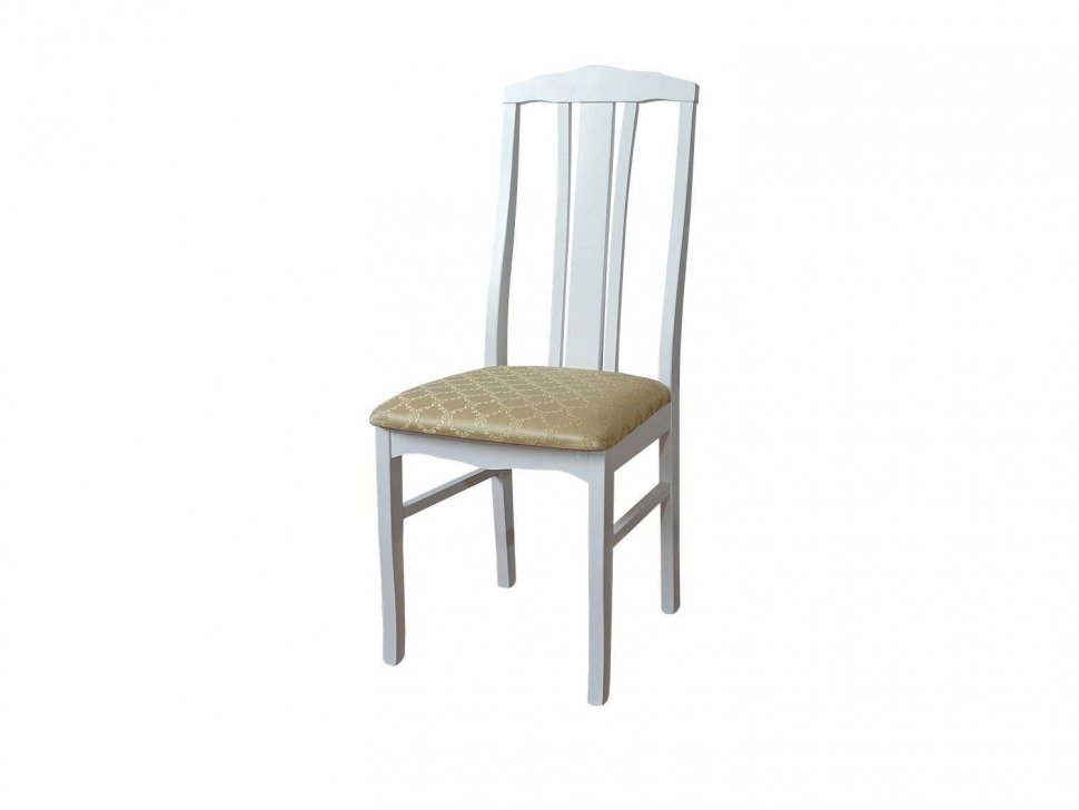 Стул С-3 белый/андрис бежевый