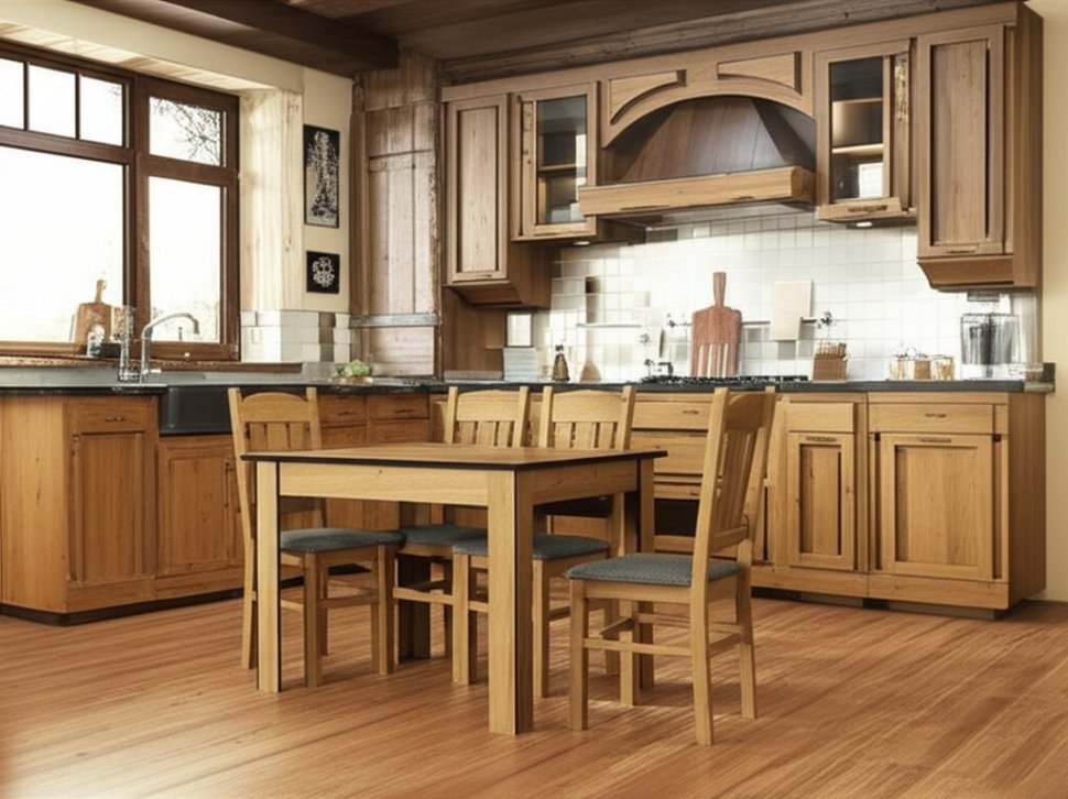 Стол обеденный СО 1, Дуб Золотой