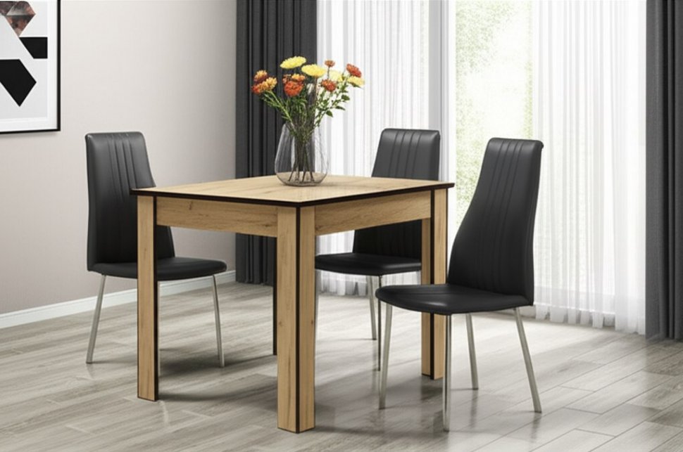 Стол обеденный СО 1, Дуб Золотой