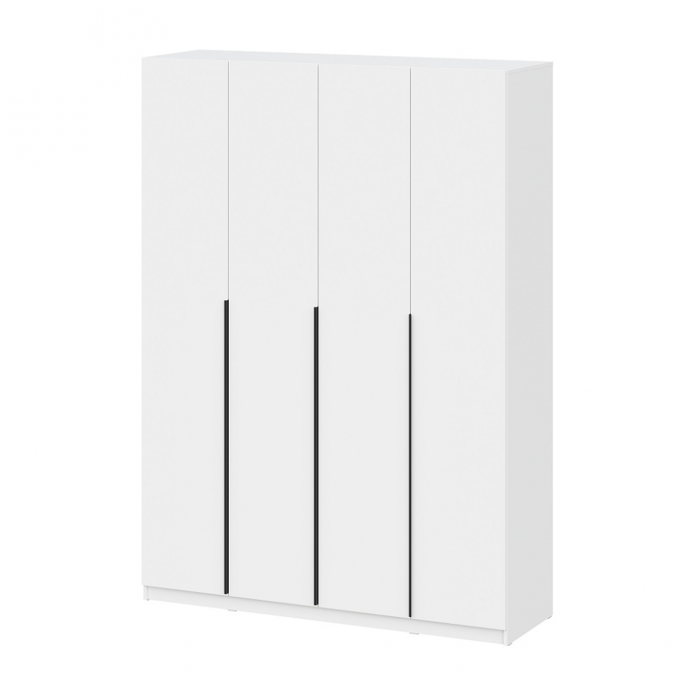 Шкаф распашной с наполнением (13 полок) ШК 5 (1600), Белый