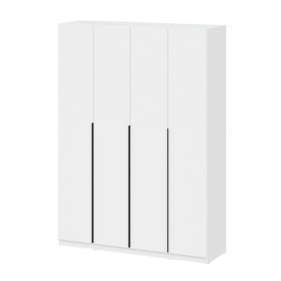 Шкаф распашной с наполнением (13 полок) ШК 5 (1600), Белый