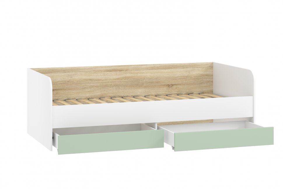 Детская Банни-3 белый/дуб сонома/макарун