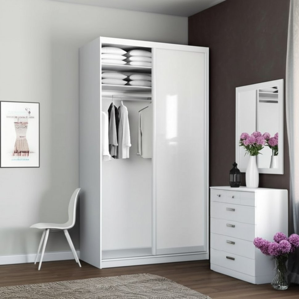 Шкаф-купе Агата М2 (Комфорт-S)