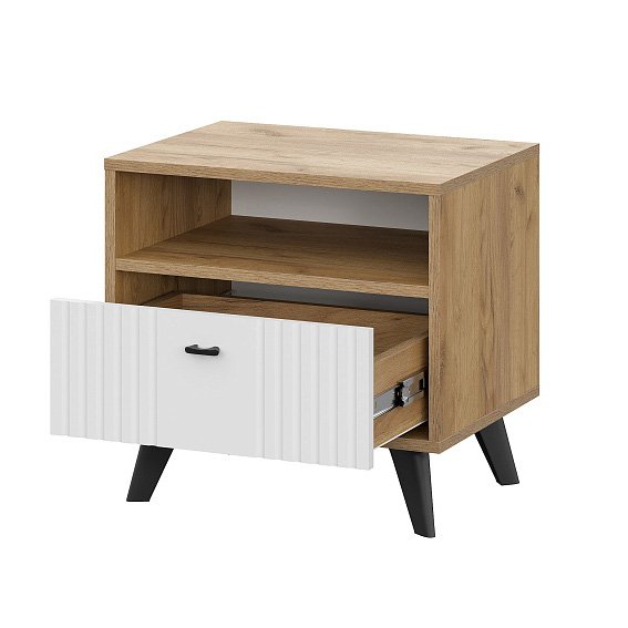 Тумба прикроватная Милан (SV-Мебель) Белый