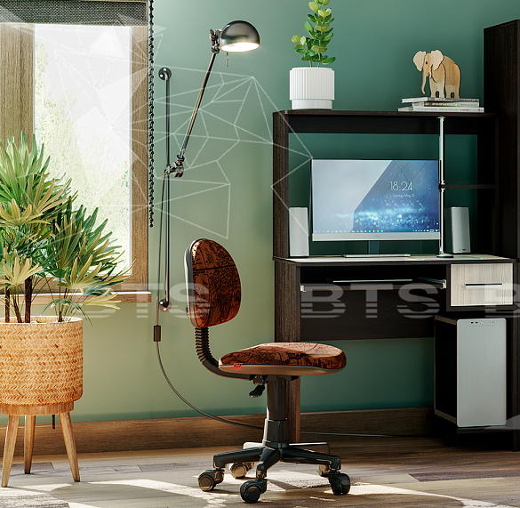 Кресло компьютерное Сфера БТС (Карта)