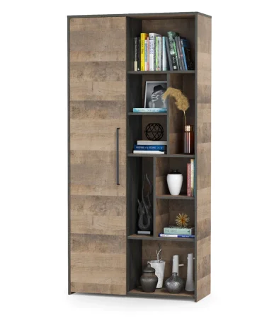 Трувор шкаф-стеллаж 13.206 Дуб Гранж Песочный/Интра