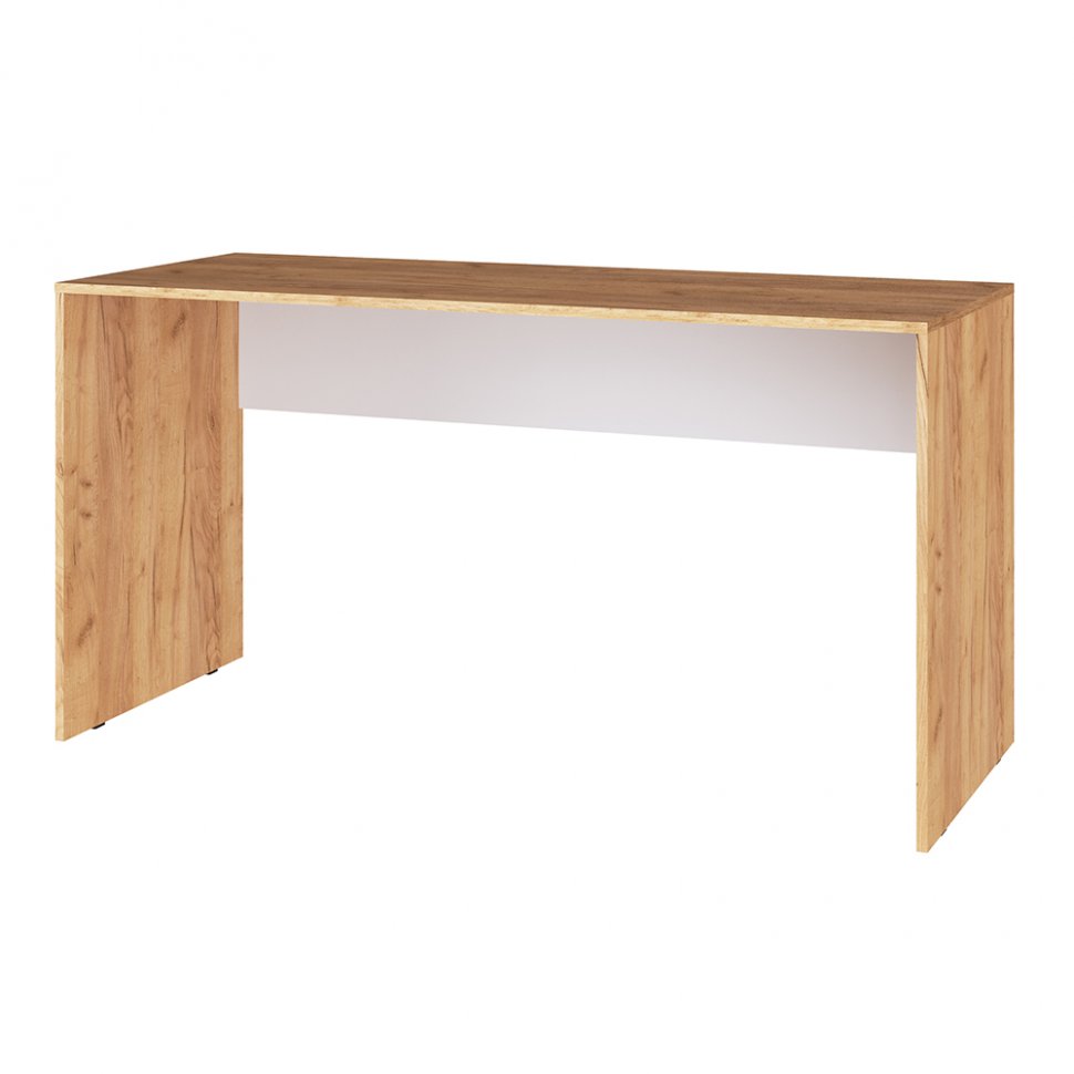 Стол письменный 1450 Квартет-13 (ТЭКС) Белый