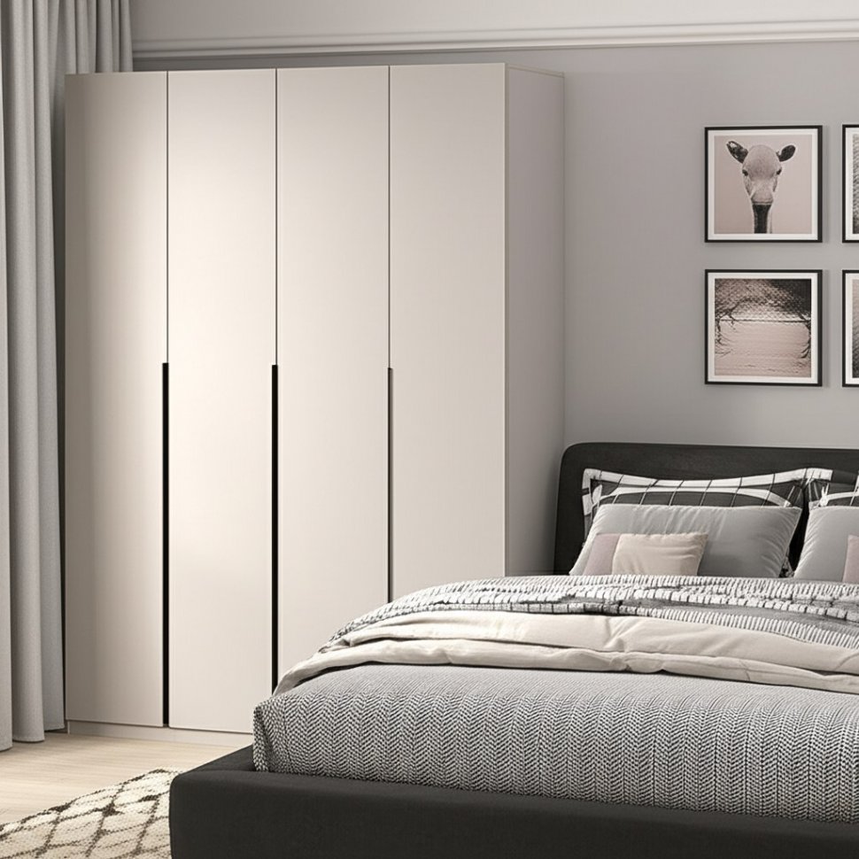 Шкаф распашной с наполнением (13 полок) ШК 5 (1600), Меланж