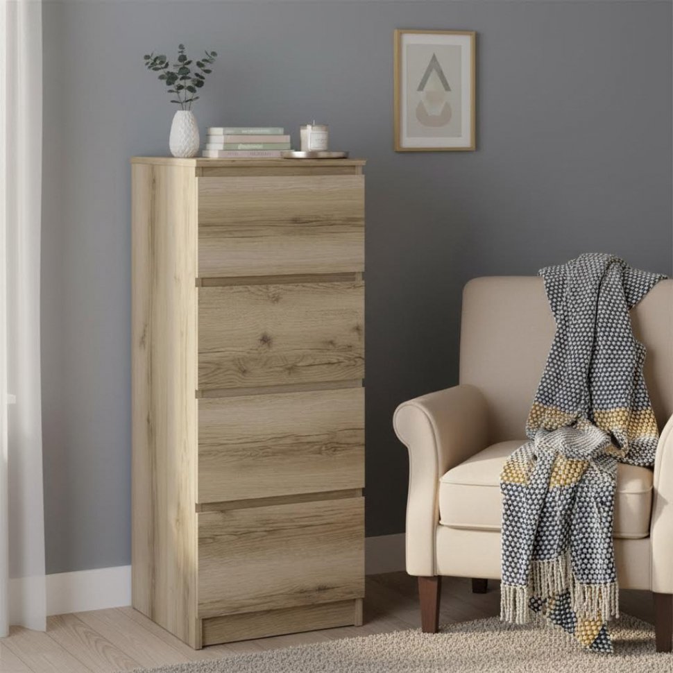 Комод Т-4Р Дуб Делано