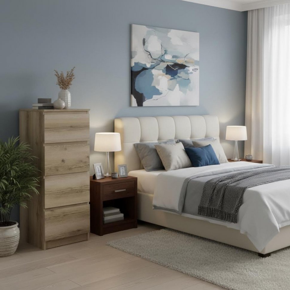 Комод Т-4Р Дуб Делано