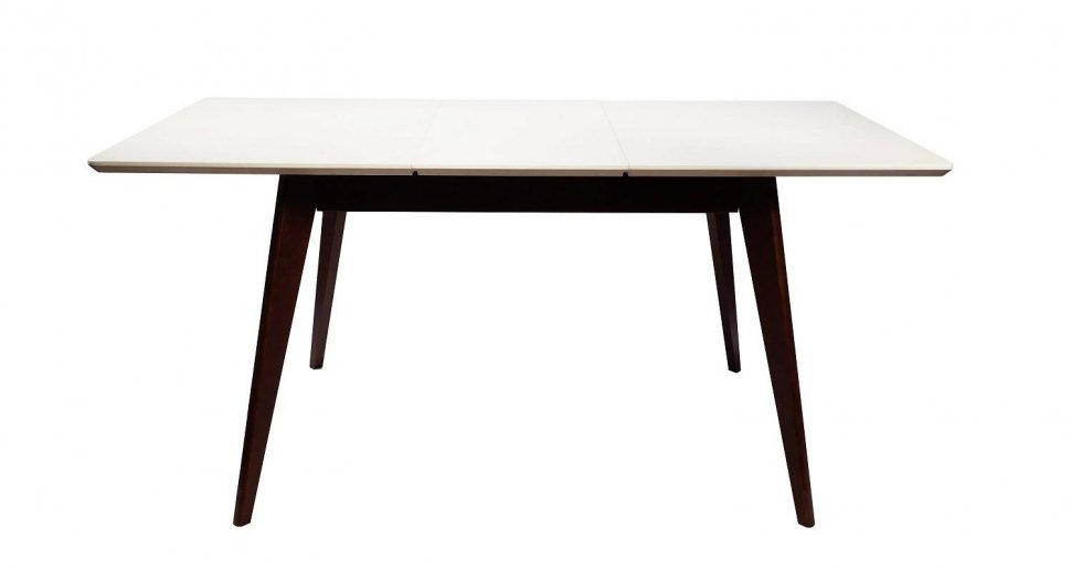 Стол раздвижной Олсон 120, орех/слоновая кость