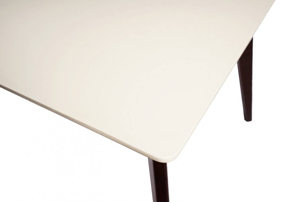 Стол раздвижной Олсон 120, орех/слоновая кость