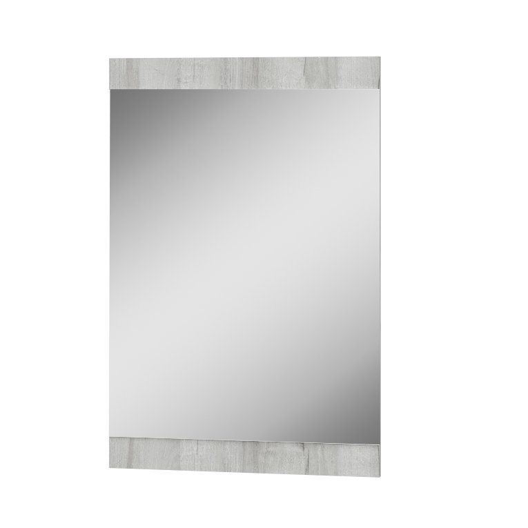 Зеркало настенное Лори (MLK) Дуб серый/Белый