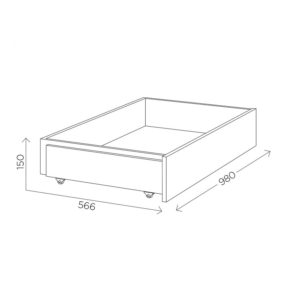 Ящик выкатной Агата М18 (Комфорт-S)