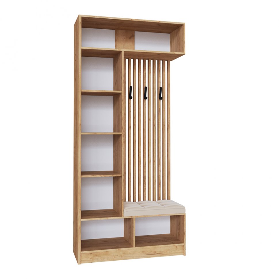 Шкаф с вешалкой Руэлла (ТЭКС) Белый