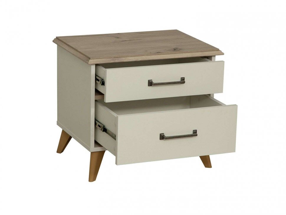 61.05 Тумба прикроватная Бэлла Белый