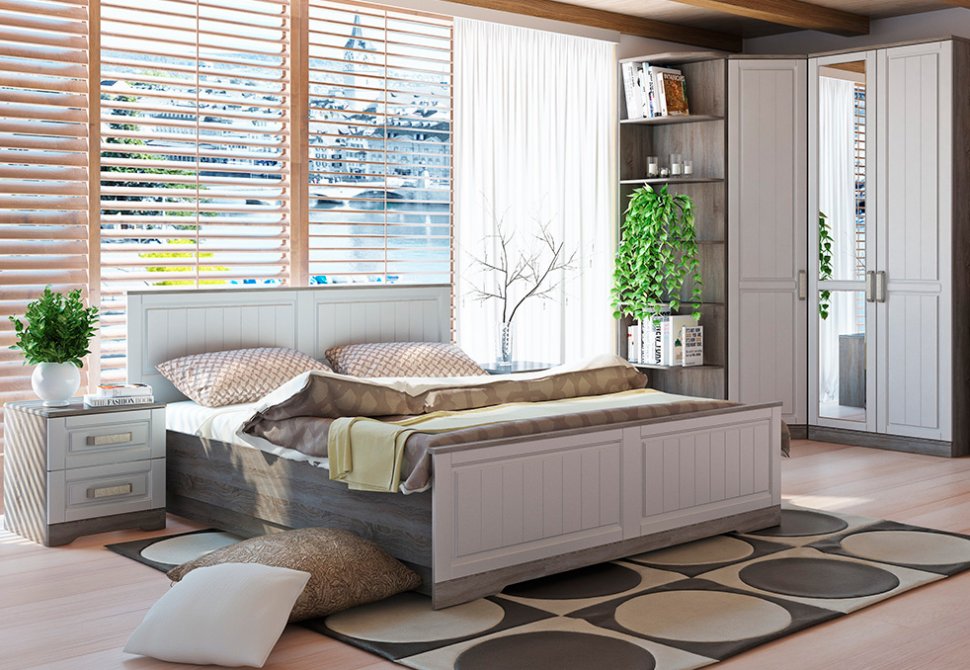 Тумба прикроватная Прованс 15 (12) Эльбрус-М