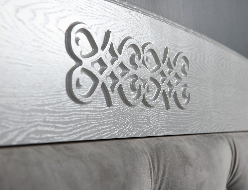 Кровать 180х200 Клауди КД3в (Заречье) с основанием