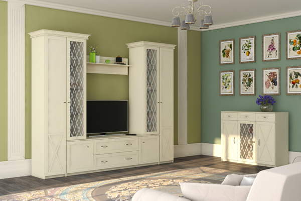 Бэль Надстройка+ Карнизы 402/424 / Слоновая кость