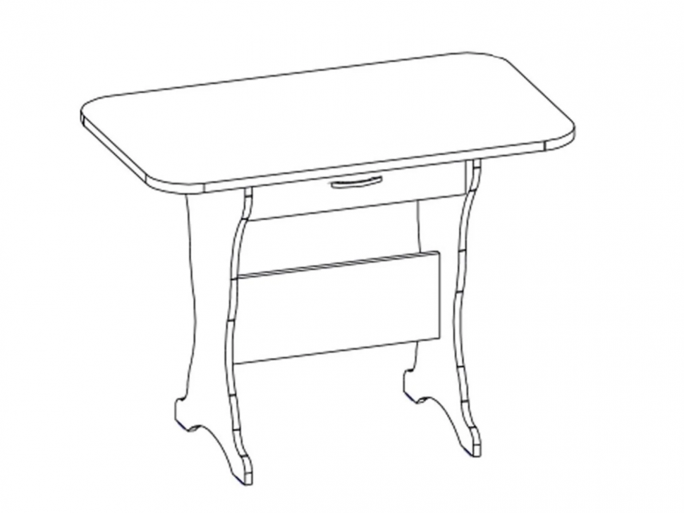 Стол-тумба СТ-04 Анкор Светлый